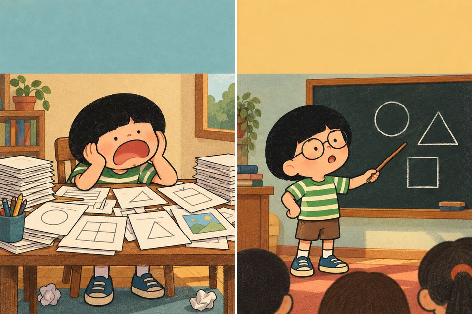 관점 실험 만화